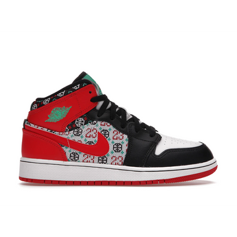 Air Jordan 1 Mid SE Ugly Christmas Sweater