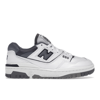 New Balance 550 White Grey Dark Grey