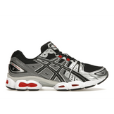 ASICS Gel-Nimbus 9 Graphite Grey Red