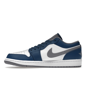 Air Jordan 1 Low True Blue Cement