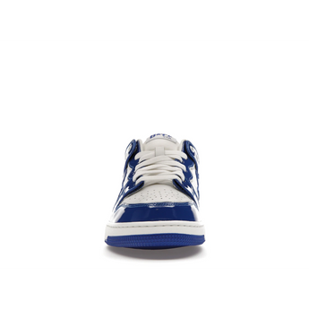 A Bathing Ape Bape SK8 Sta Blue White Patent