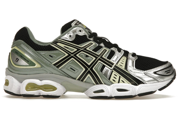 ASICS Gel-Nimbus 9 Black Green Yellow Silver