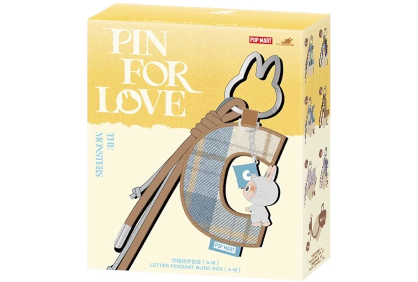 Labubu Pin for Love Series Letter Pendant - Sneakerzone