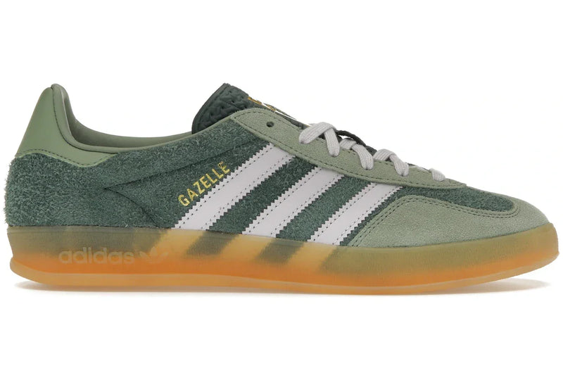 Adidas Gazelle Indoor Mineral Green Silver Dawn product image