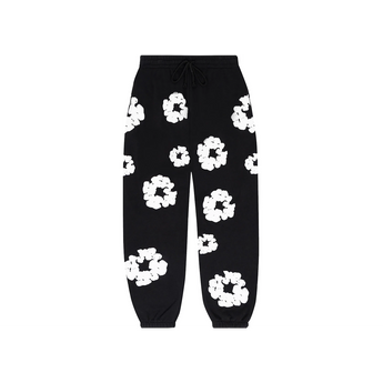 Denim Tears The Cotton Wreath Sweatpants Black