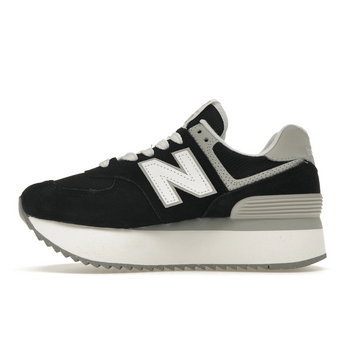 New Balance 574 Plus Black Grey