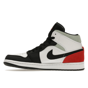 Air Jordan 1 Mid SE Red Black Toe