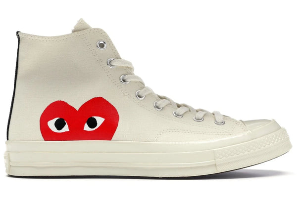 Converse Chuck Taylor All Star 70 Hi Comme des Garcons PLAY White