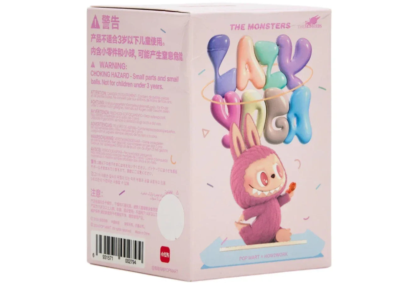 Pop Mart Labubu The Monsters Lazy Yoga Series Figures Single Blind Box - Sneakerzone