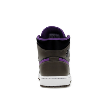 Air Jordan 1 Mid Purple Mocha