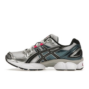 ASICS Gel-Nimbus 9 White Pink Glo Teal