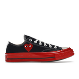 Converse Chuck Taylor All Star 70 Ox Comme des Garcons PLAY Black Red Midsole