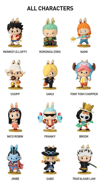 Pop Mart Labubu The Monsters x One Piece - Køb den her