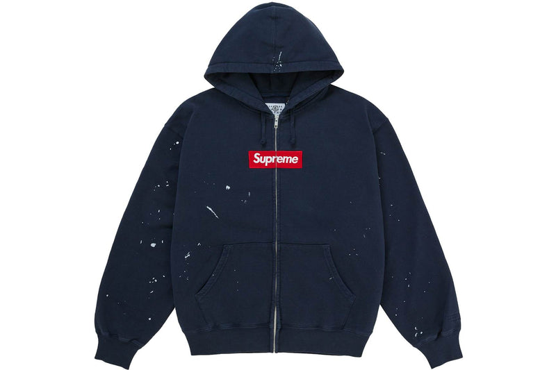 Supreme MM6 Maison Margiela Box Logo Zip Up Hooded Sweatshirt product image