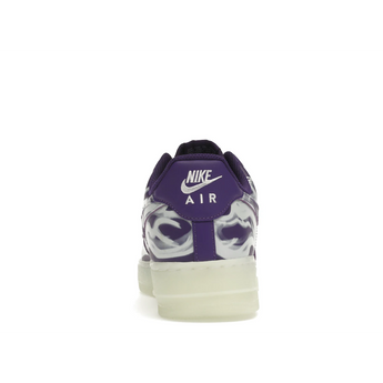 Air Force 1 Purple Skeleton Halloween