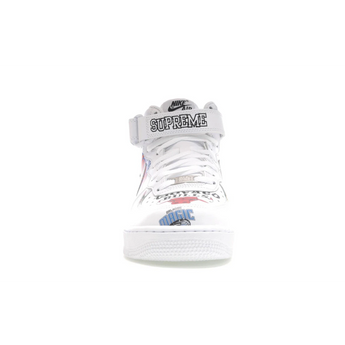 Nike Air Force 1 Mid Supreme NBA White