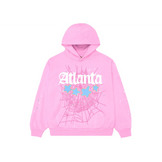 Sp5der Atlanta Hoodie Pink