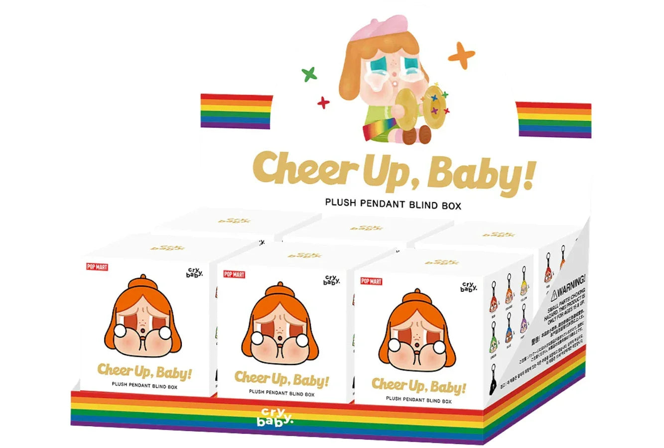 Pop Mart CRYBABY CHEER UP, BABY! Series Plush Pendant Sealed Case - Sneakerzone