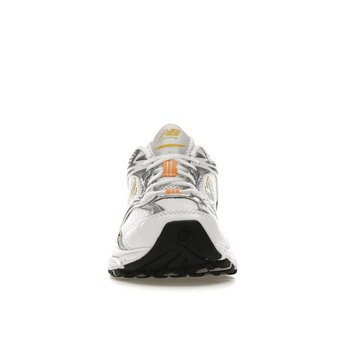 New Balance 530 White Vibrant Apricot Silver Metallic