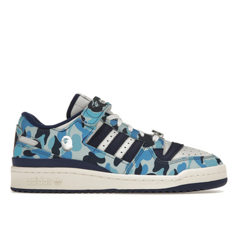 Adidas Forum 84 Low Bape 30th Anniversary Blue Camo