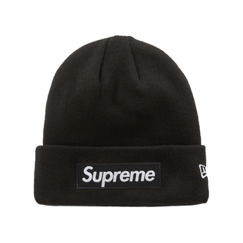 Supreme New Era Box Logo Beanie Black