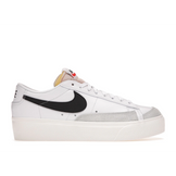 Nike Blazer Low Platform White Black