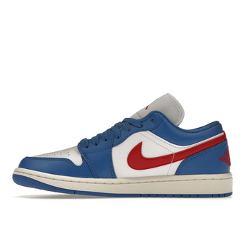 Air Jordan 1 Low Sport Blue Gym Red