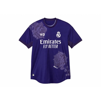 Adidas Y-3 Real Madrid 23/24 Special Edition Trikot Authentic Jersey Dark Purple