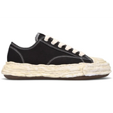 Maison Mihara Yasuhiro Peterson 23 Vintage Sole Canvas Low Black White