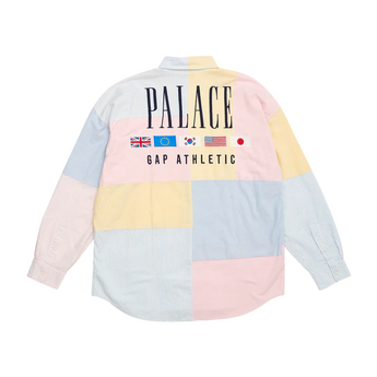 Palace x Gap Drop Shoulder Oxford Shirt Multi