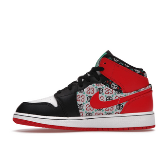 Air Jordan 1 Mid SE Ugly Christmas Sweater