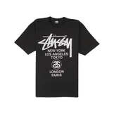 Stüssy World Tour T-shirt Black