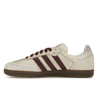 Adidas Samba OG Wonder White Maroon