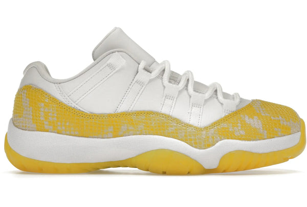 Air Jordan 11 Retro Low Yellow Snakeskin