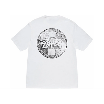 Stussy Dot Stamp Tee White