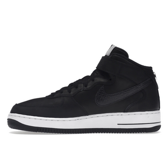 Air Force 1 Mid x Stussy Black White