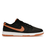 Nike Dunk Low Black Amber Brown