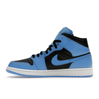 Air Jordan 1 Mid University Blue Black