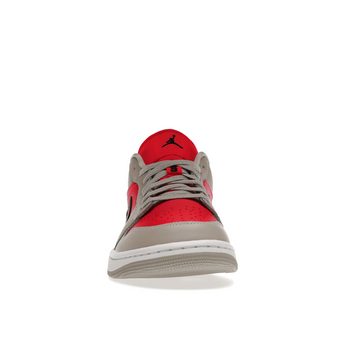 Air Jordan 1 Retro Low Light Iron Ore Siren Red