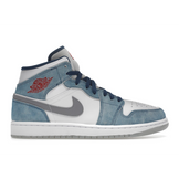 Air Jordan 1 Mid SE French Blue Light Steel