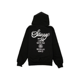 Stussy World Tour Hoodie Black