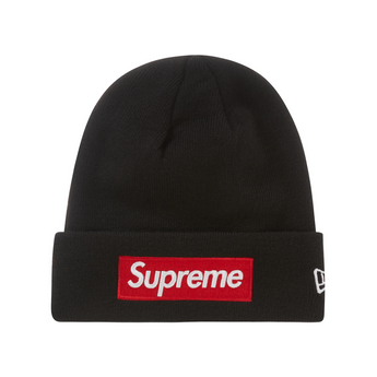 Supreme New Era Box Logo Beanie Black