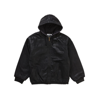 Supreme MM6 Maison Margiela Foil Hooded Work Jacket Black