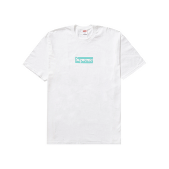 Supreme Tiffany & Co. Box Logo Tee White