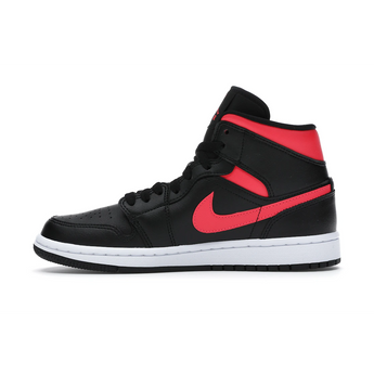 Air Jordan 1 Mid Black Siren Red