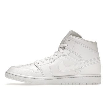 Air Jordan 1 Mid Triple White