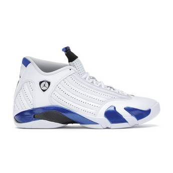 Air Jordan 14 Retro White Hyper Royal