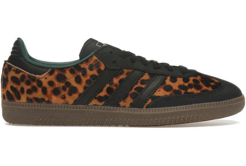 Adidas Samba OG Black Green Leopard product image
