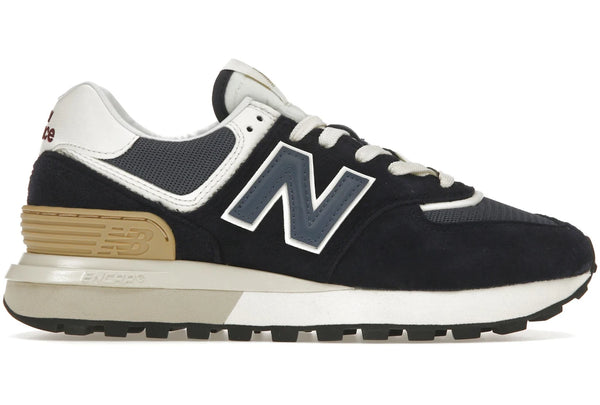 New Balance 574 Navy White Beige