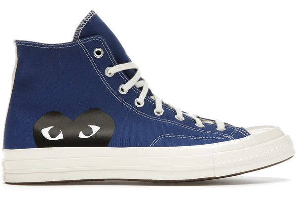 Converse Chuck Taylor All Star 70 Hi Comme des Garcons PLAY Blue Quartz